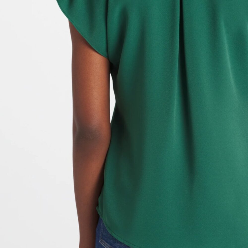 41 HAWTHORN Mar Button Down Green Blouse - Picture 7 of 10